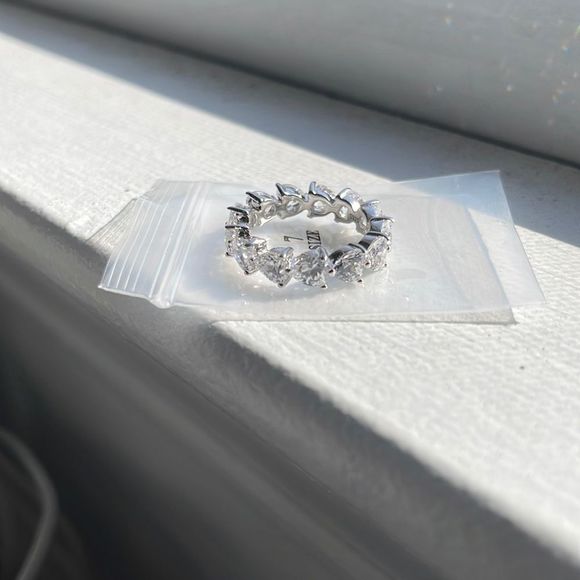 New sterling silver ring band - Picture 3 of 5